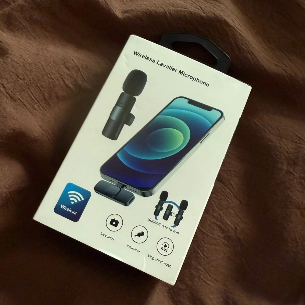 2 brand new mini microphones